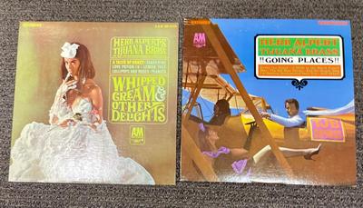 Herb Alpert and the Tijuana Brass Vintage 33RPM Vinyl Albums