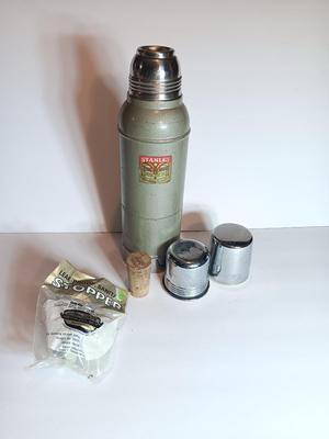 Vintage Stanley Super Vac Landers, Fary & Clark N9-44 Thermos with extras!