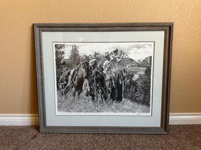 SIGNED & NUMBERED PRINT BY PAUL CALLE â€œTETON FRIENDSâ€