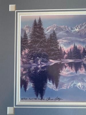 2 - SIGNED & NUMBERED ARTIST PROOF PRINTS BY THE SAME ARTIST - SUMMER & FALL