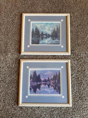 2 - SIGNED & NUMBERED ARTIST PROOF PRINTS BY THE SAME ARTIST - SUMMER & FALL