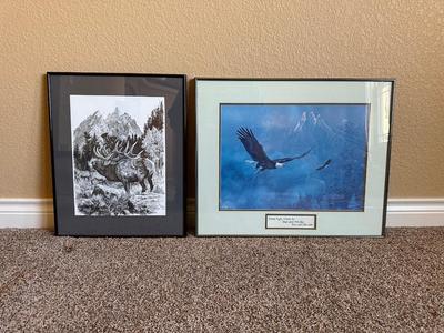 2 - WILDLIFE SIGNED PRINTS