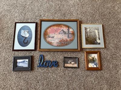 FRAMED WALL DECOR