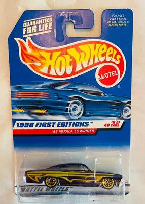 Hot Wheels 1998 First Editions: 1965 Impala Low Rider - NIP