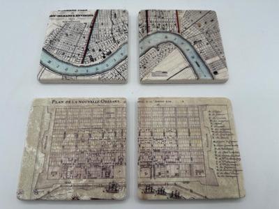 New Orleans Tile Coasters