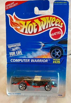Hot Wheels Collector Car Computer Warrior #479 - NIP