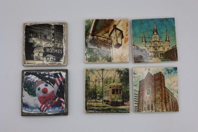New Orleans Themed Coasters (6)