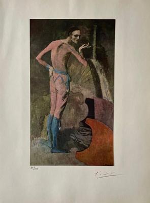 Appraised $3900 Value Picasso Hand Signed Lithograph