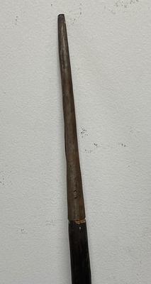 Antique Wood Shield and Spear