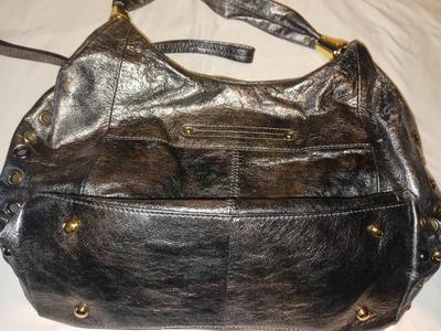 B MAKOWSKY BROWN LEATHER PURSE