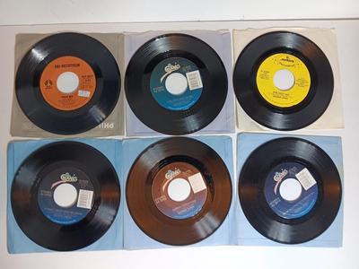 45 RPM Records -Kris Kristofferson -George Jones - - JUKE BOX CLASSICS!