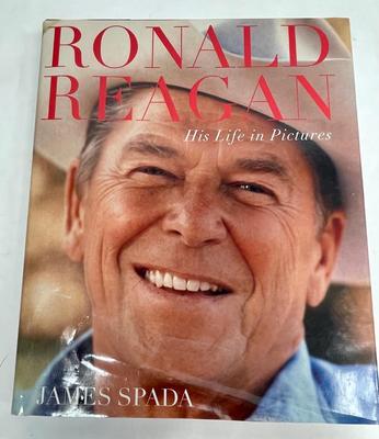 Ronald Reagan His Life in Pictures Coffee Table Book