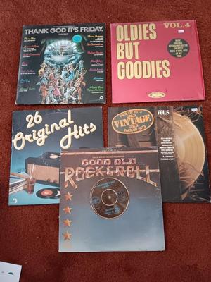 Oldies but Goodies - Thank God it's Friday - Original Hits - Good Ol' Rock & Roll Albums - LP Records