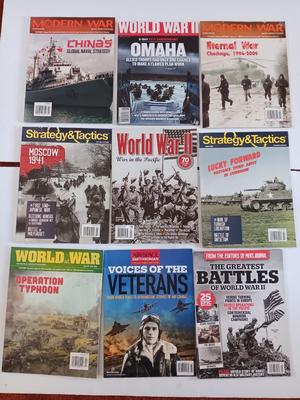 Modern War - World War II - Strategy & Tactics - Voices of Veterans - Back issue military magazines