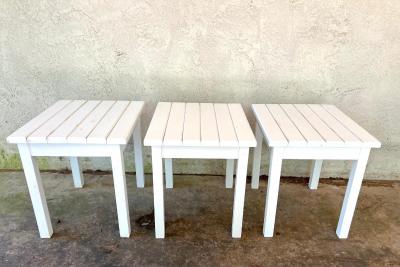 3 Wooden Side Tables