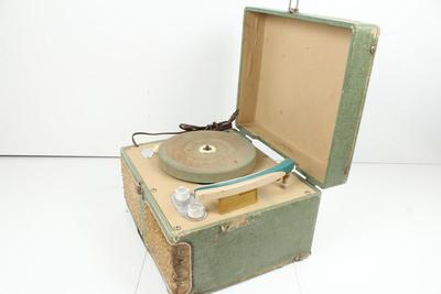 Vintage Firestone High Fidelity Suitcase Record Player