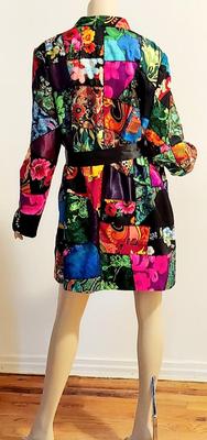 Vtg Amazing Patchwork true 60-70s Jkt