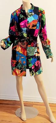 Vtg Amazing Patchwork true 60-70s Jkt