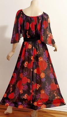 Vtg 1960s-70s Solo San Francisco Maxi Fluid