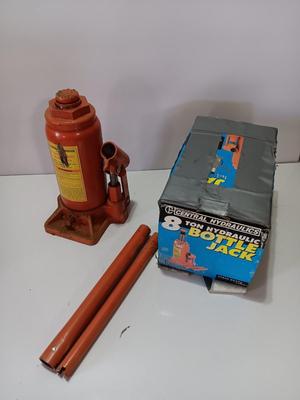 Central Hydraulics 8-ton Hydraulic bottle jack