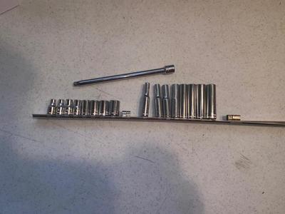 1/4â€Drive Sockets and Extension