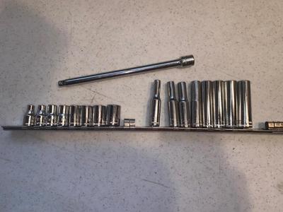 1/4â€Drive Sockets and Extension
