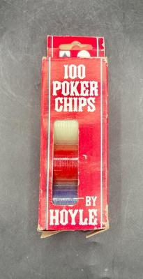 100 Poker Chips - NIB