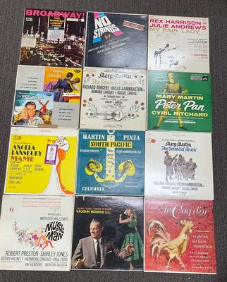 Lot of 12 Vintage Vinyl Record Albums in Good to Very Good condition