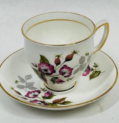 Teacup and Saucer, Duchess Bone China England