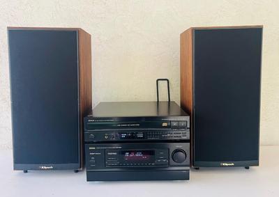 DENON System & KLIPSCH Speakers