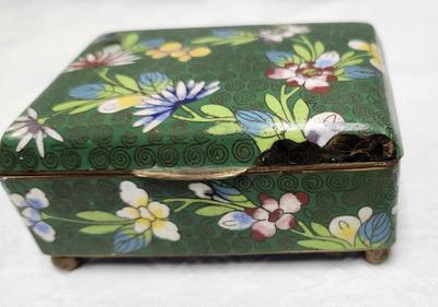 Enamel Cloisonne Box