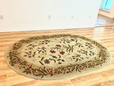 Shaw Living Oval Rug~ Read Details