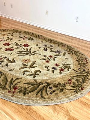 Shaw Living Oval Rug~ Read Details