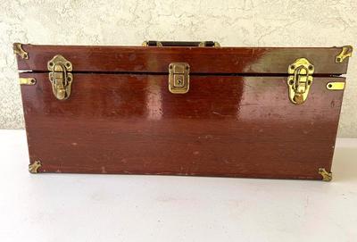 Wooden Tackle Box Lot