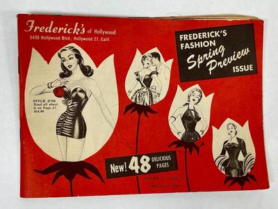 Vintage Frederick's of Hollywood ideas Vintage Advertising Booklet