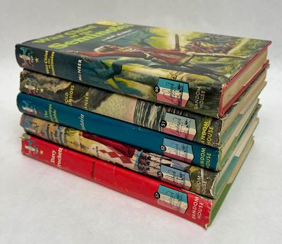 Landmark Children's Historical Novel Series Hardback Books Seminoles Mississippi Davy Crockett Old Ironsides Japan