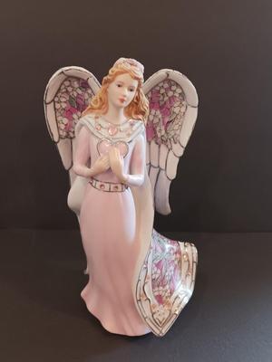 Bradford Edition Numbered Angel of Love Issued in the Angelic Inspirations porcelain figurine collection.