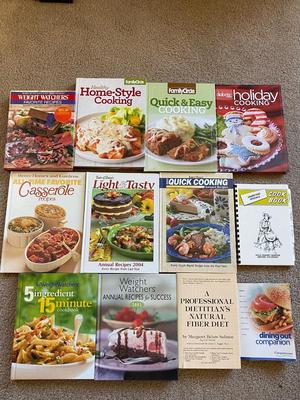 Weight Watchers Cook Books and More