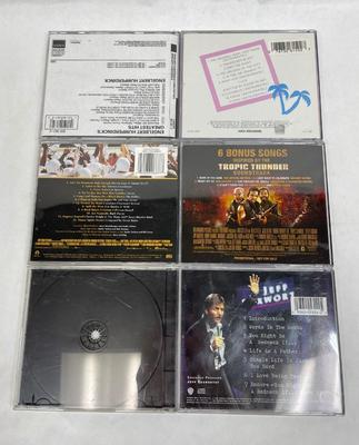 Lot of 6 CDs - Miami Vice, Jeff Foxworthy, Remember the Titans, etc