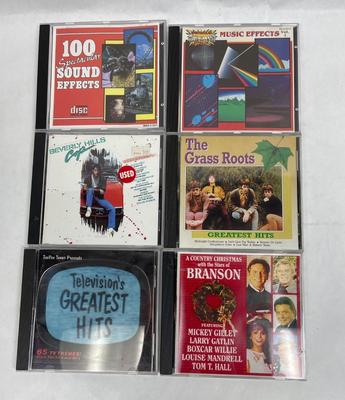 Lot of 6 CD's misc - Sound Effects, Music Effects, Soundtracks