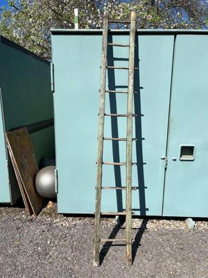 Vintage Green Ladder