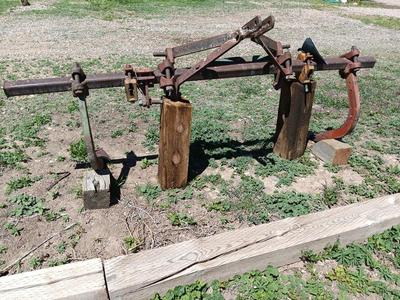 7 - foot Cultivator / Hitch plow with two new blades
