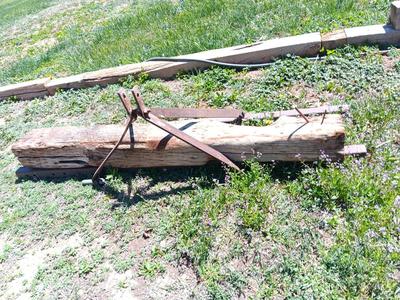 78" Homemade draw / drag bar