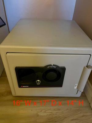 Sentry Small Safe with key and combo