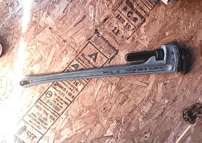 RIDGID 836 ALUMINUM PIPE WRENCH