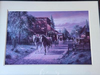SIGNED JACK TERRY ARTWORK
