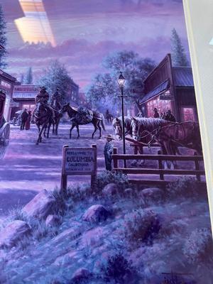 SIGNED JACK TERRY ARTWORK