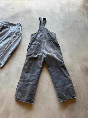 WALLS OVERALLS AND FIRSTLINE RAIN JACKET