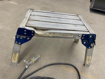 Window Machine, Step Stool and an Extension Cord