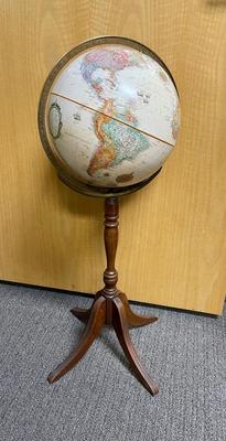 Globe on Pedestal Stand